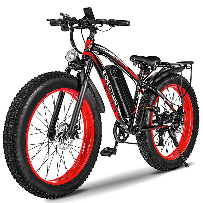 EOEOTWO E01 26" Fat Tire 1500W Electric Bike