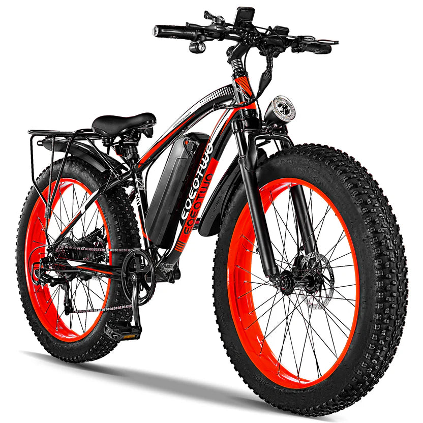 EOEOTWO E01 26" Fat Tire 1500W Electric Bike