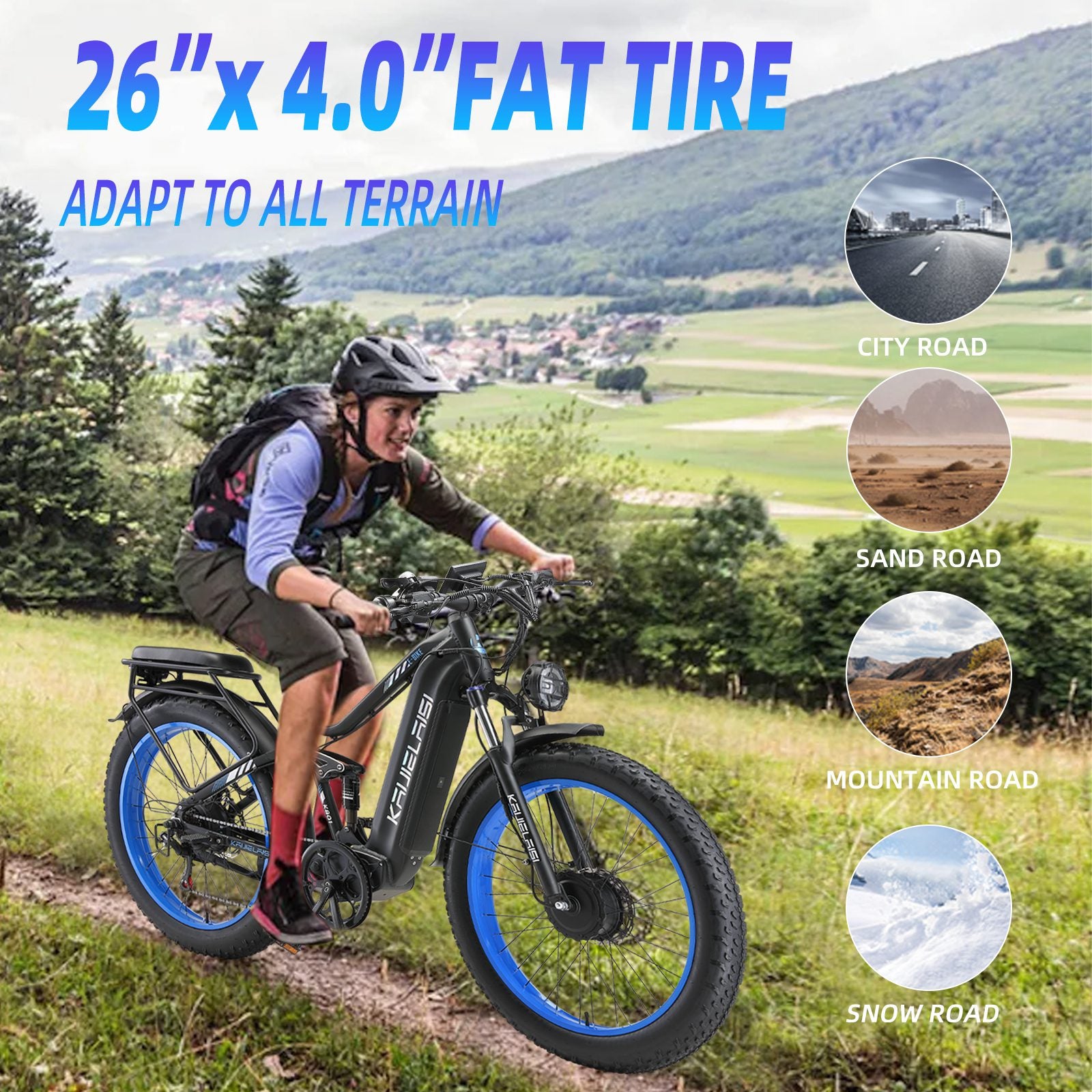 KAIJIELAISI K801 6000W Peak Electric Bike