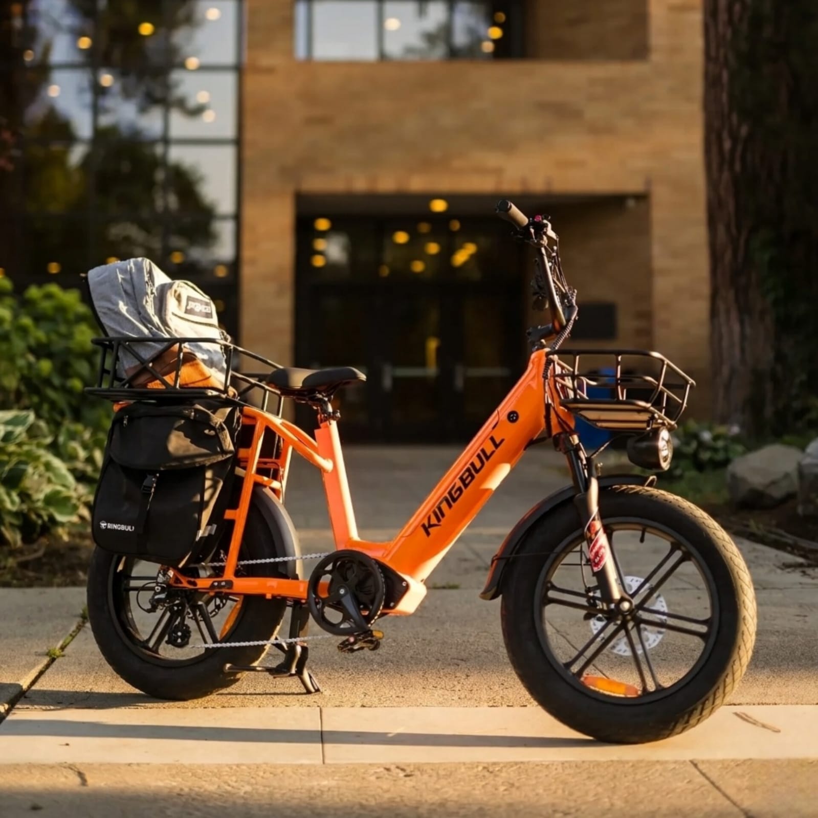 Kingbull Voyager 2.0 | Fat Tire Electric Cargo Bike