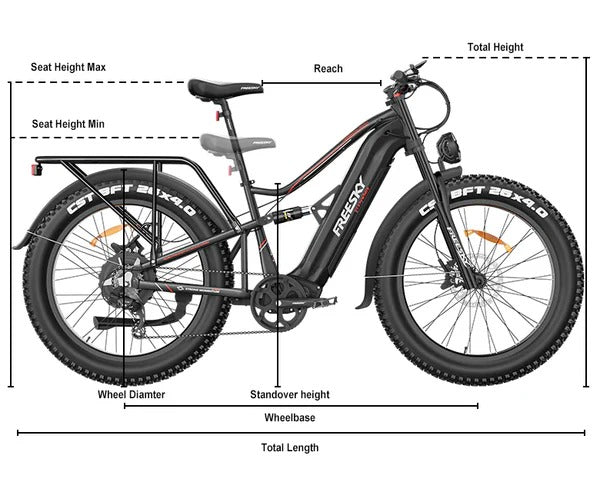 eBike Freesky Swift Horse Pro X-6E