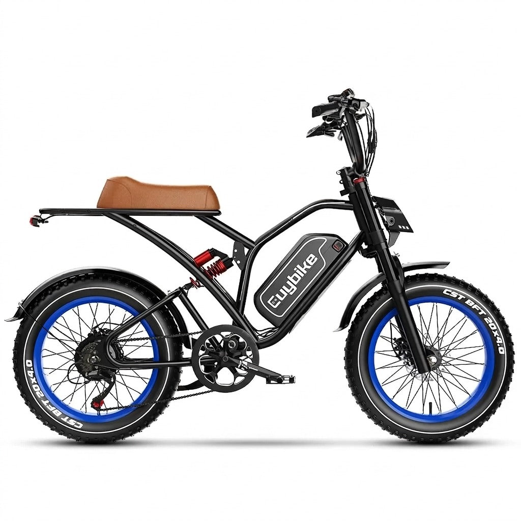 S4 Long Range Moped-Style Electric Bike