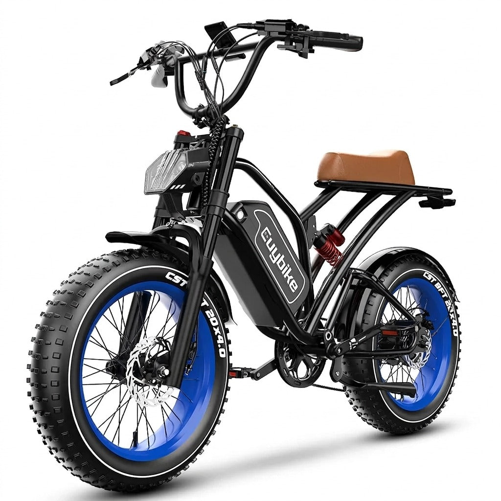 S4 Long Range Moped-Style Electric Bike
