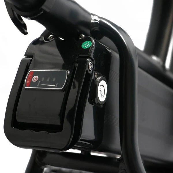 Coastal Cruiser 52v 20 Thru 750W Step Thru Ebike 20x4 Fat Tire Mini Electric Beach Cruiser
