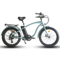 Coastal Cruiser 52v 24 Over 750W Step Over Ebike 24x3 Fat Tire Fat Tire Cruise