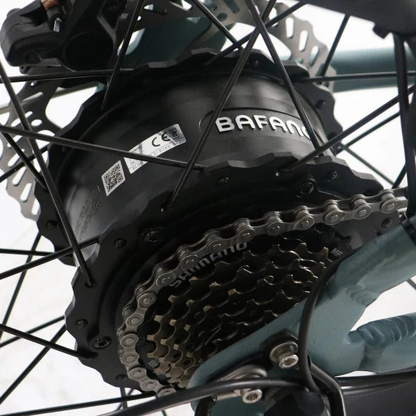 Coastal Cruiser 52v 24 Over 750W Step Over Ebike 24x3 Fat Tire Fat Tire Cruise
