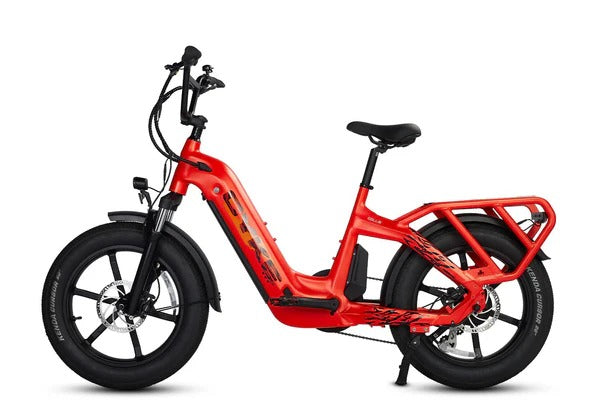 CYKE Collie Cargo Electric Cargo eBike-48v 750 w Mini Fat Tire Electric Cargo eBike