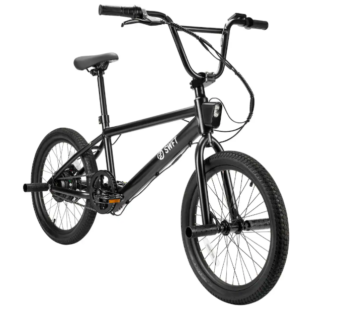 SWFT - BMX eBike w/ 35mi Max Operating Range & 20 mph Max Speed - Black